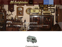 Tablet Screenshot of milantiguedades.com